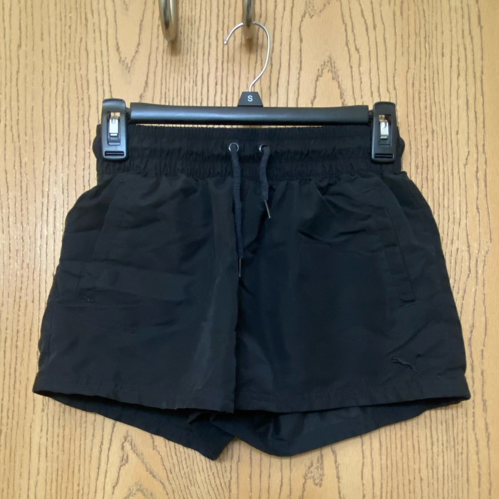 Puma Black Tennis Shorts